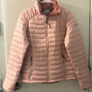 Columbia Women's Champagne Pink Puffer Coat